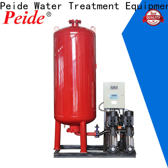 Peide pump Expansion Tank System manufacturers for hotel spa