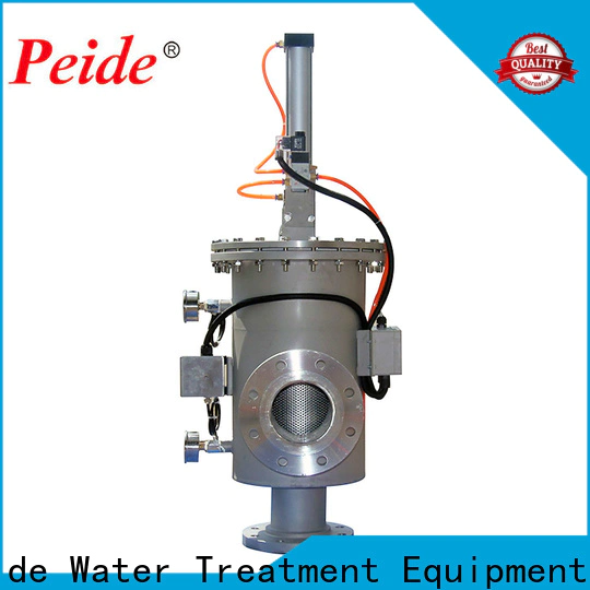 Peide selfcleaning backwash water filter manufacturer for hotel spa