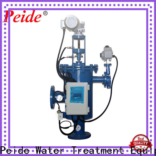Peide backwash water filter supplier for hotel spa