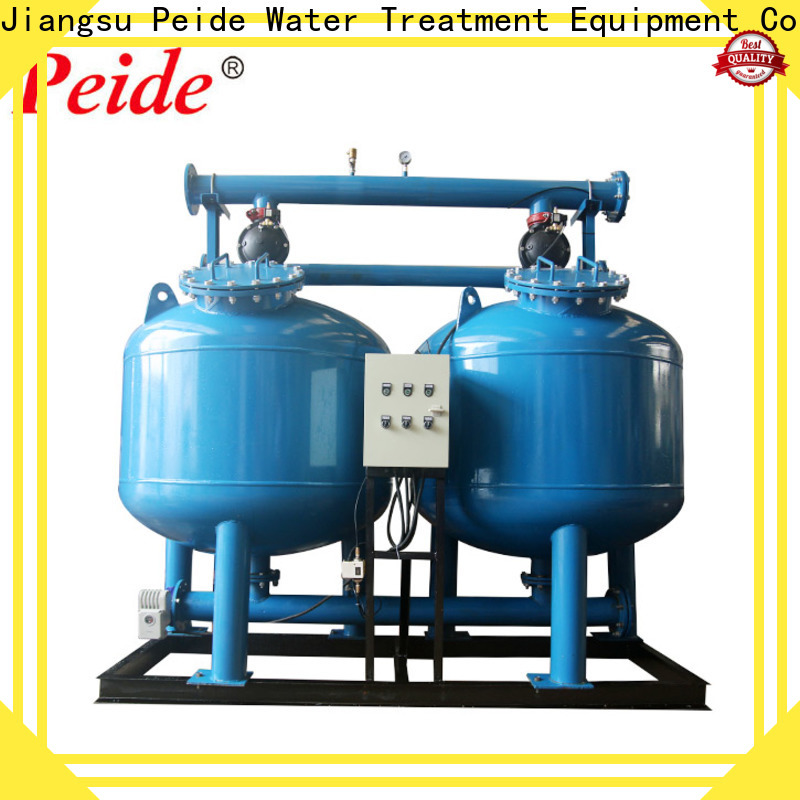 Peide medium auto backwash filter supplier for hotel spa