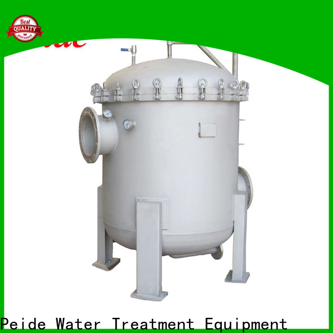 Peide bag sand filter tank with overload protection fish farm