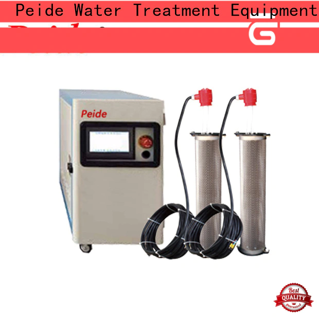 Peide processor water softener system supplier for hotel