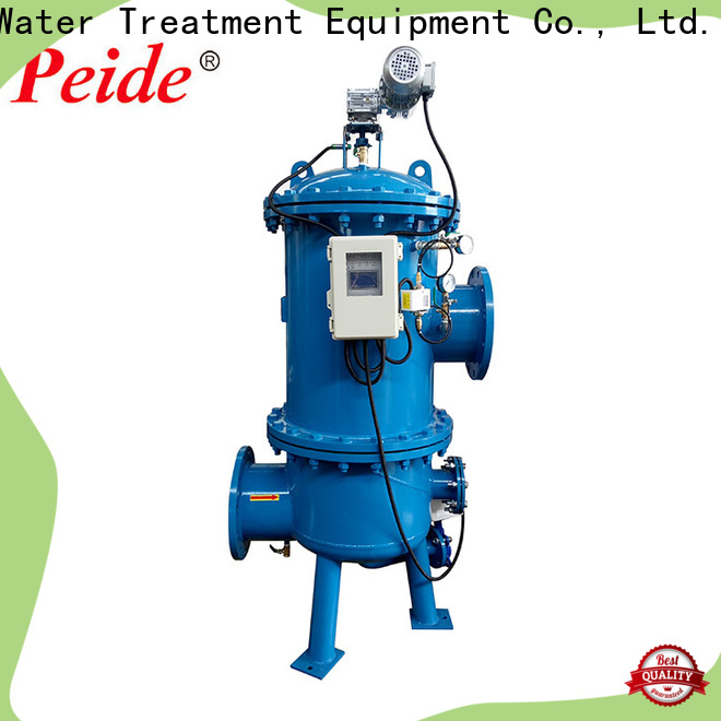 Peide Best automatic backwash filter with overload protection for hotel spa