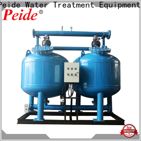 Peide viscosity backwash water filter manufacturer for hotel spa