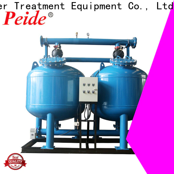 Peide automatic sand filter tank with overload protection fish farm