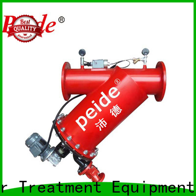 Peide selfcleaning backwash water filter with overload protection fish farm