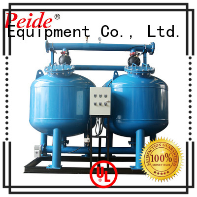 Peide selfcleaning sand filter system supplier for swimming pool