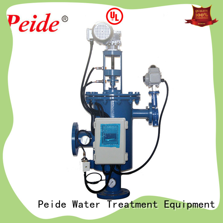 Peide backflushing automatic backwash filter supplier for hotel spa