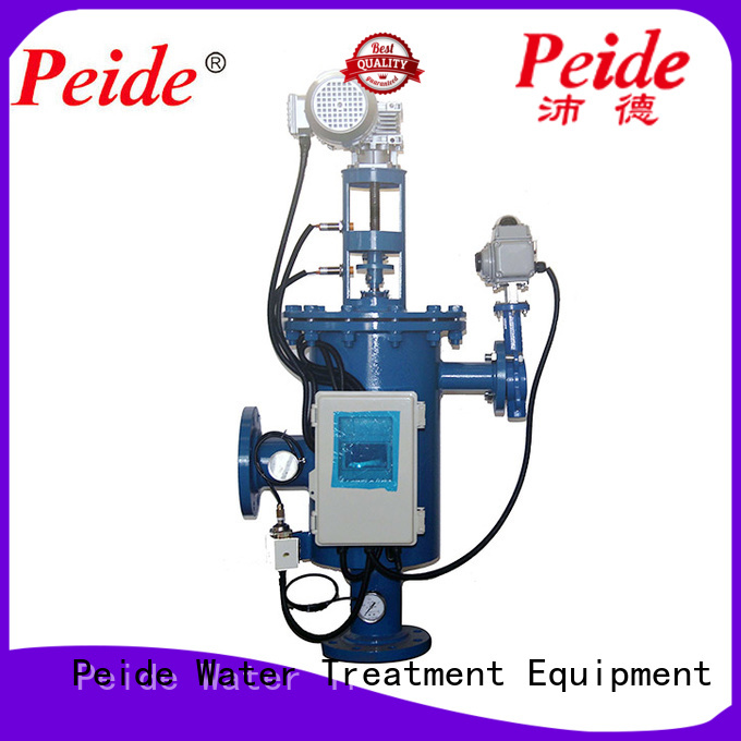 Peide bag auto backwash filter manufacturer for hotel spa