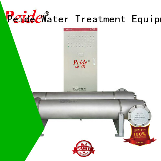 Peide easy operation uv water treatment wholesale for lakes
