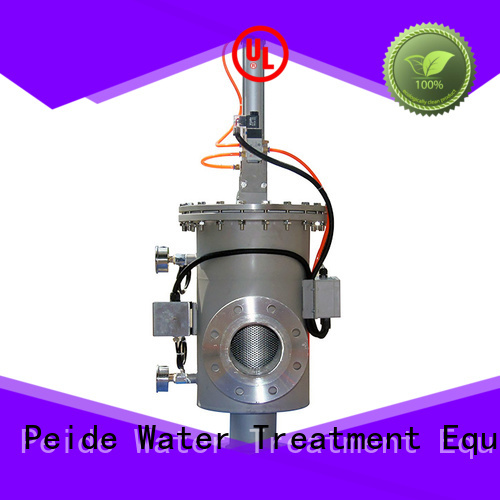 Peide bag automatic backwash filter supplier fish farm