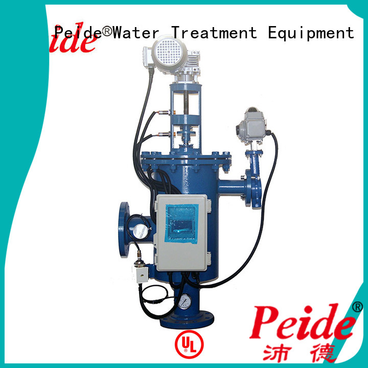Peide selfcleaning automatic backwash filter supplier for swimming pool