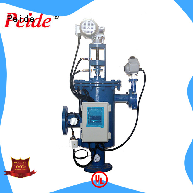 Peide backwash water filter manufacturer for hotel spa