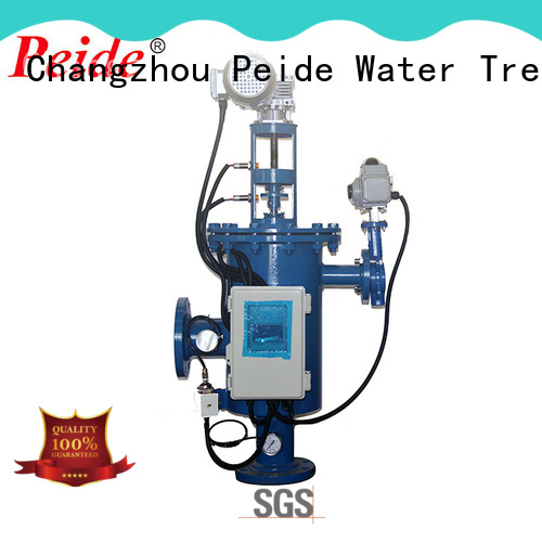 Peide automatic backwash filter with overload protection fish farm