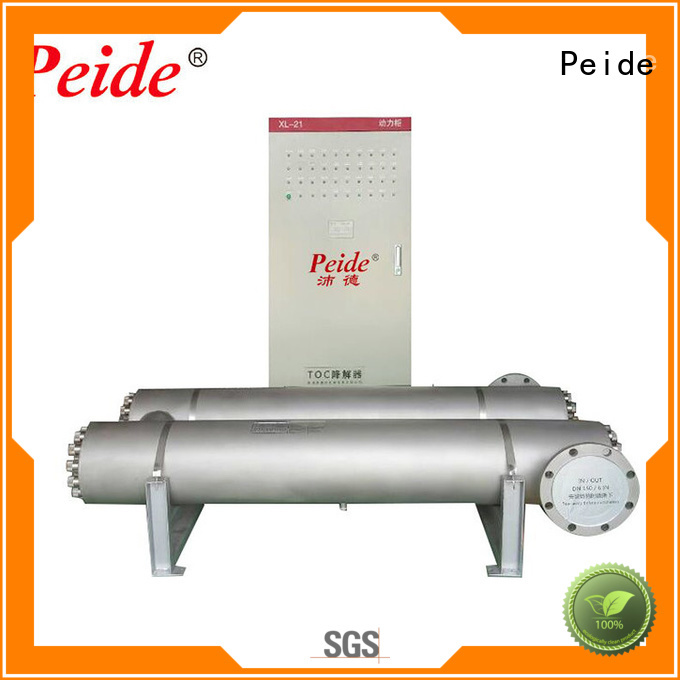 Peide high efficiency uv water purification manufacturer for ponds