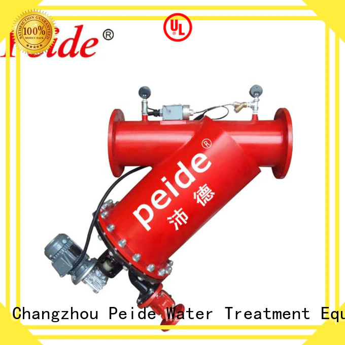 Peide high quality auto backwash filter with overload protection for swimming pool