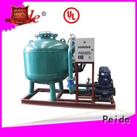 Peide professional automatic backwash filter supplier for swimming pool