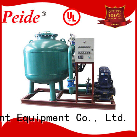 Peide stainless automatic backwash filter supplier fish farm