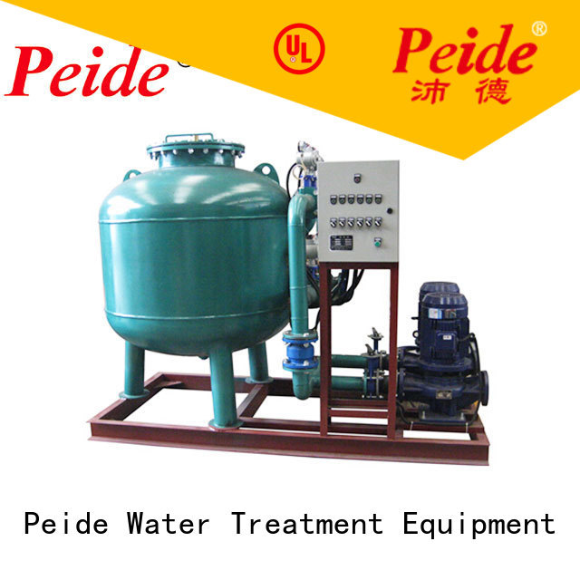 Peide Custom automatic backwash filter with overload protection for hotel spa