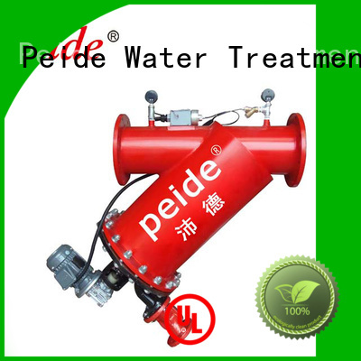 Peide high quality sand filter tank with overload protection fish farm