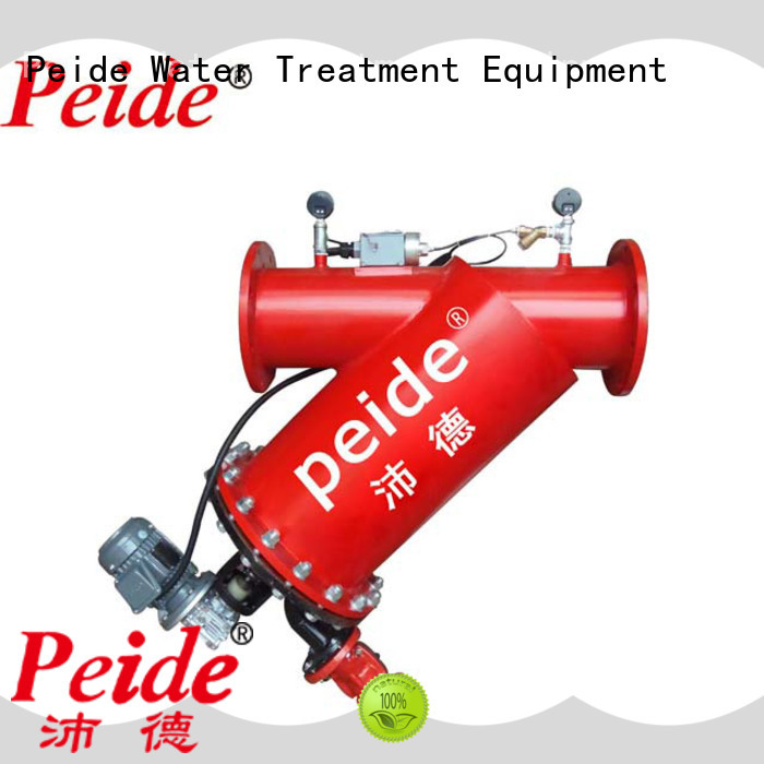 Peide selfcleaning automatic backwash filter manufacturer for hotel spa